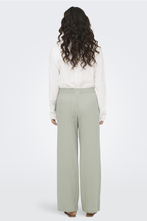 Jacqueline de Yong groene dames broek