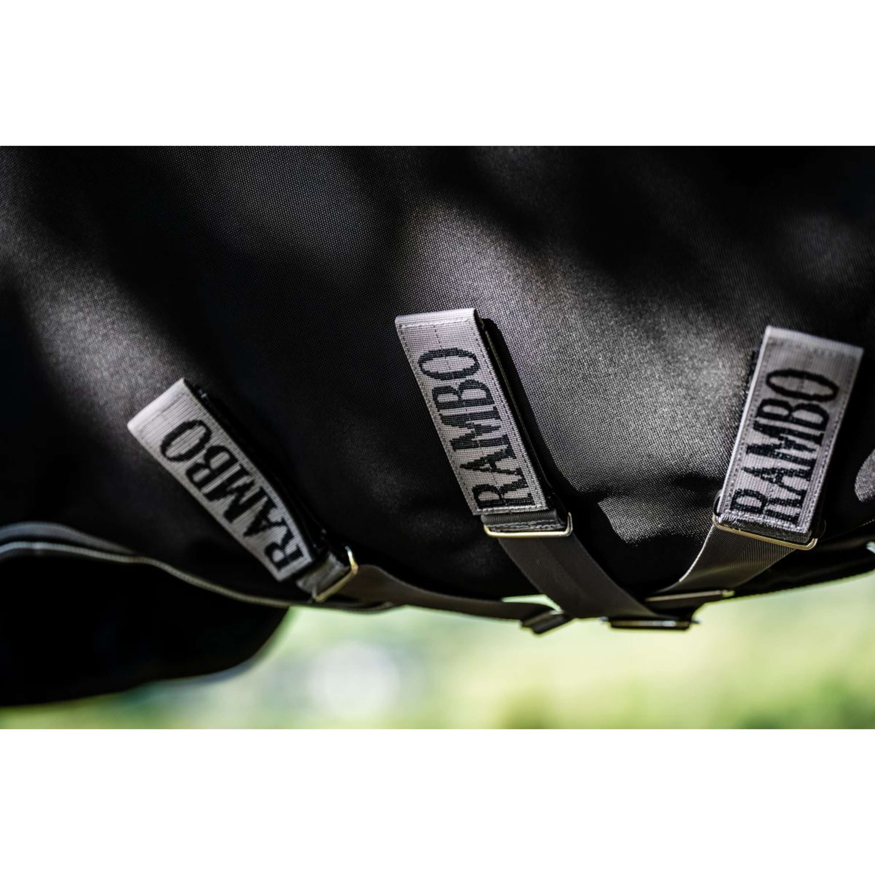 Rambo Turnout 1680D 50g Black/Thunderstorm Grey/Silver