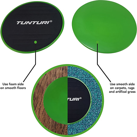 Tunturi Core Sliders 2-pak