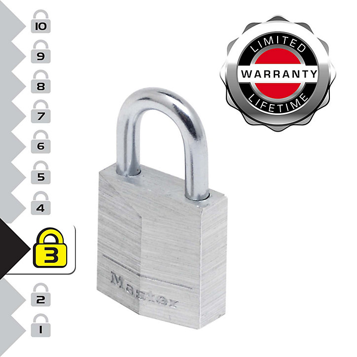 Cadenas Aluminium Master Lock 20 x 20