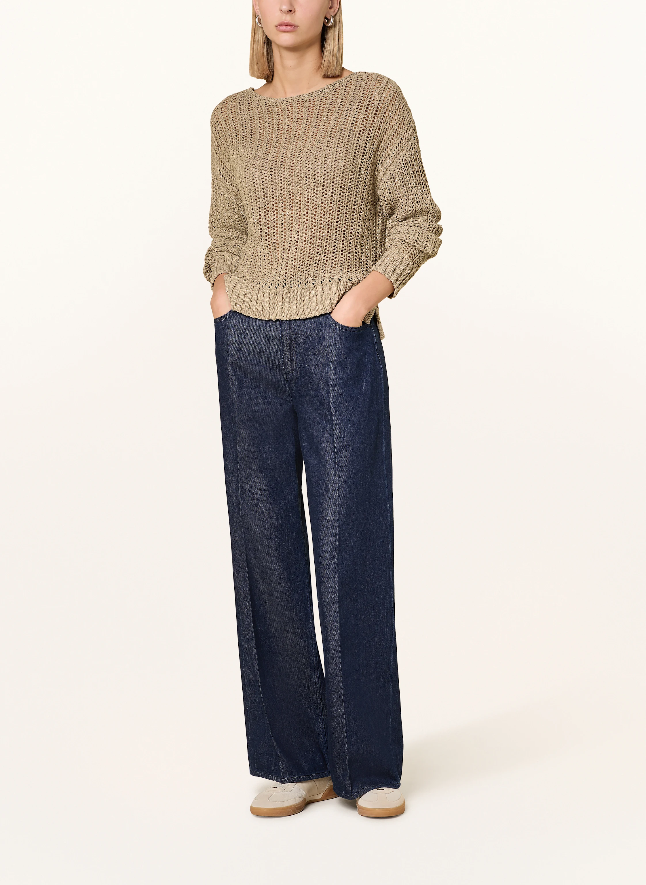 darling harbour Pullover mit Pailletten