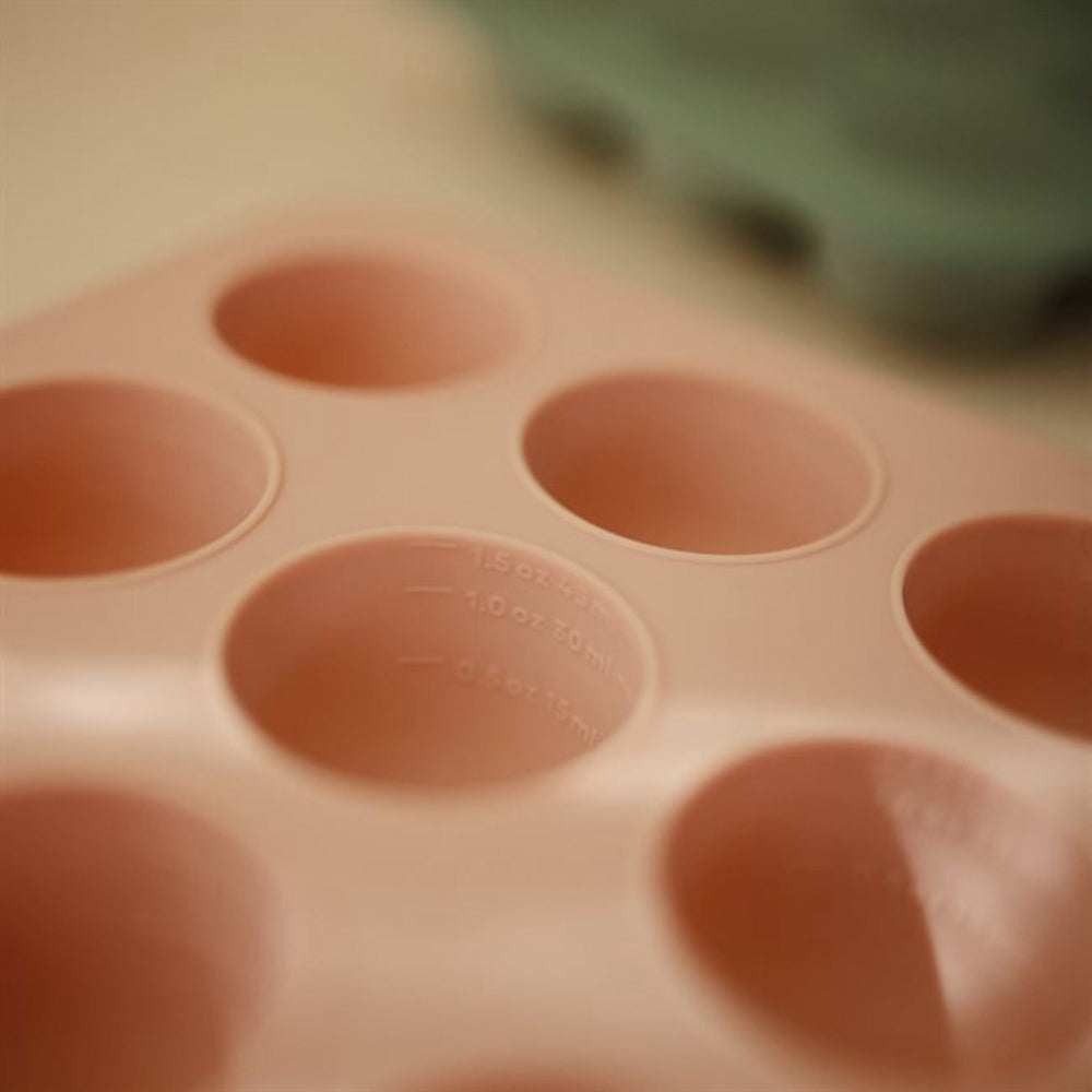 Køb Mushie Blush ​​Baby Food Freezer Tray