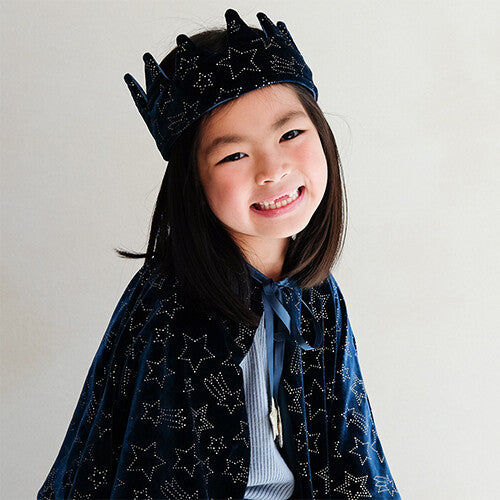 Mimi & lula kroon velvet starry - teal enchanted