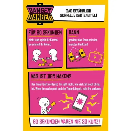 Asmodee Exploding Kittens Danger Danger