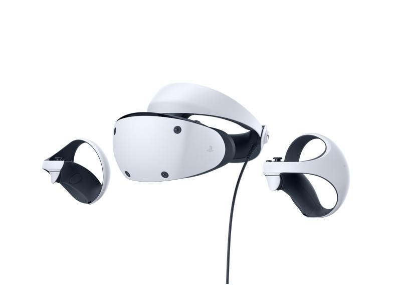 Sony PlayStation VR2 Inkl. Horizon Call of the Mountain Virtual-Reality-Headset für PlayStation 5, Bundle mit Spiel Horizon Call of the Mountain