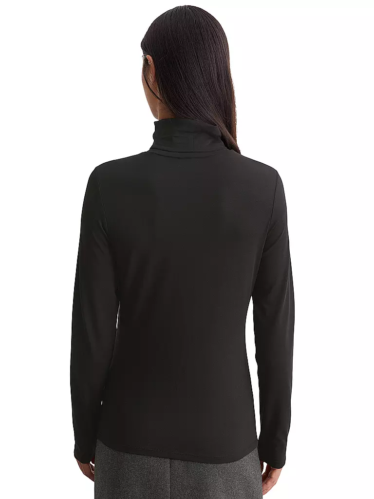 MARC O'POLO Rollkragenpullover schwarz