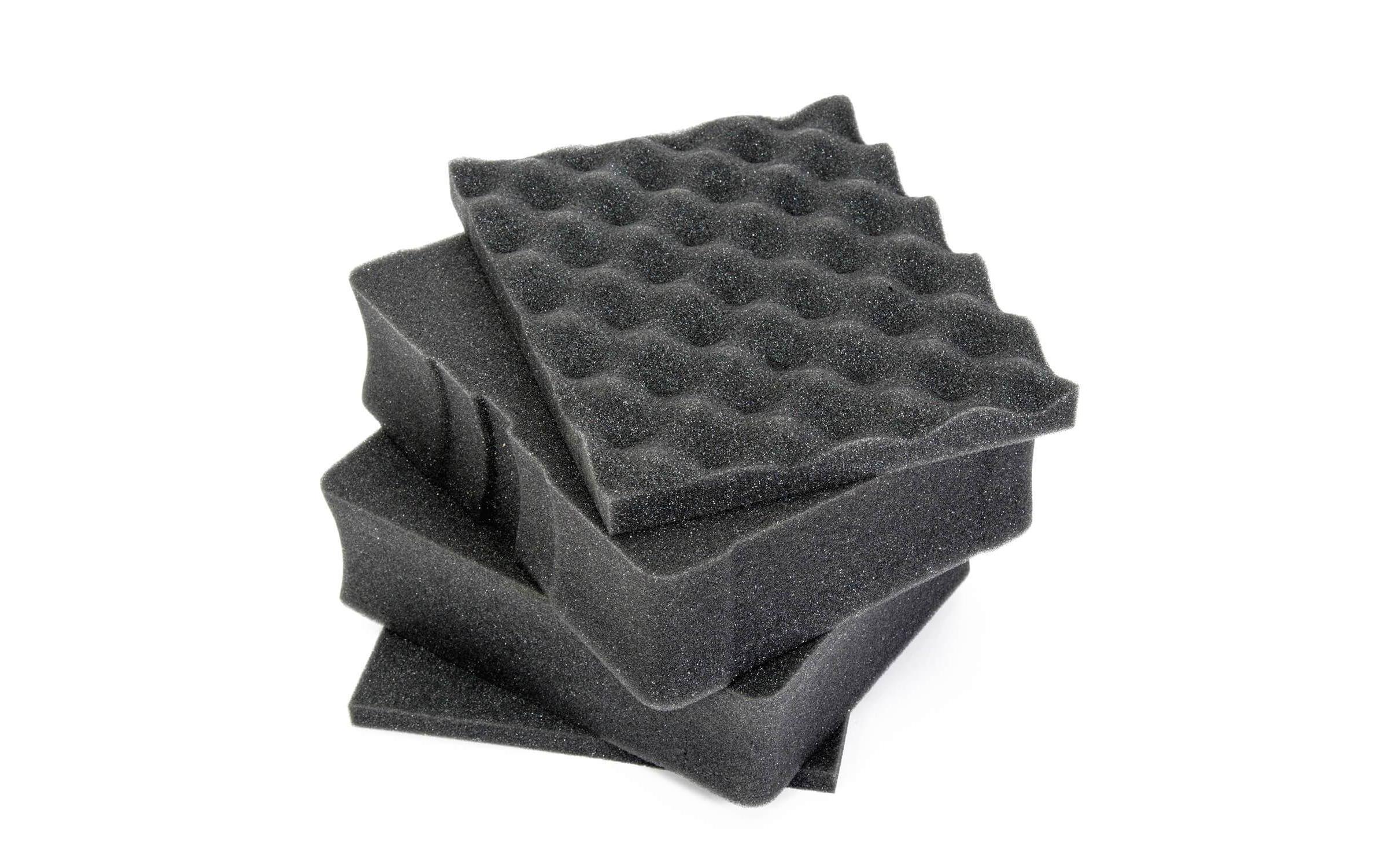 Schaumstoffeinsatz Set für Mod. 908Würfelschaumeinlage für Kunststoffkoffer 908 zum Schutz wertvoller Ausrüstung und empfindlicher Geräte