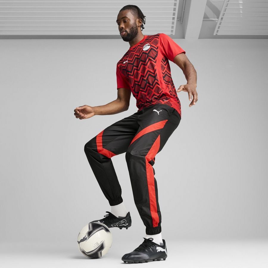 Égypte Bas de Survêtement Avant-Match Woven Africa Cup of Nations 2025 - Noir/Rouge