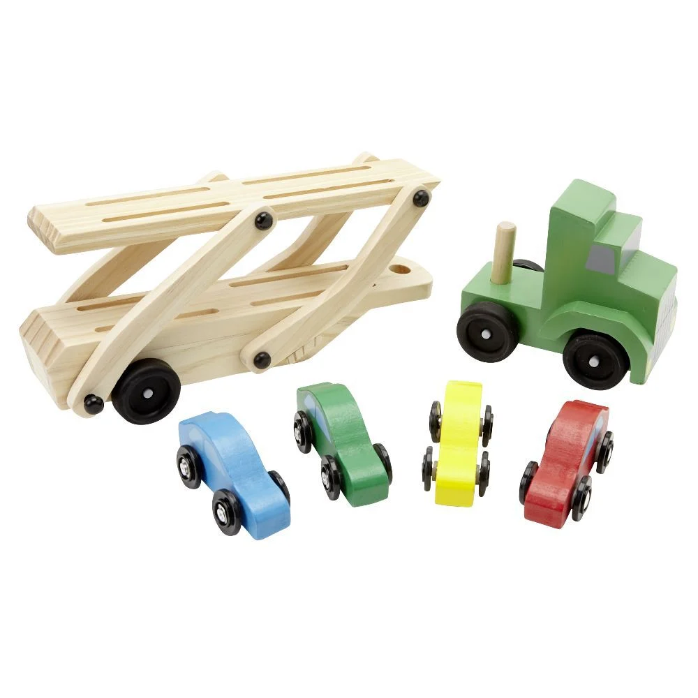 Camion porte voitures en bois certifié FSC®