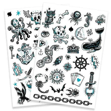 Djeco Tattoos: Dark side