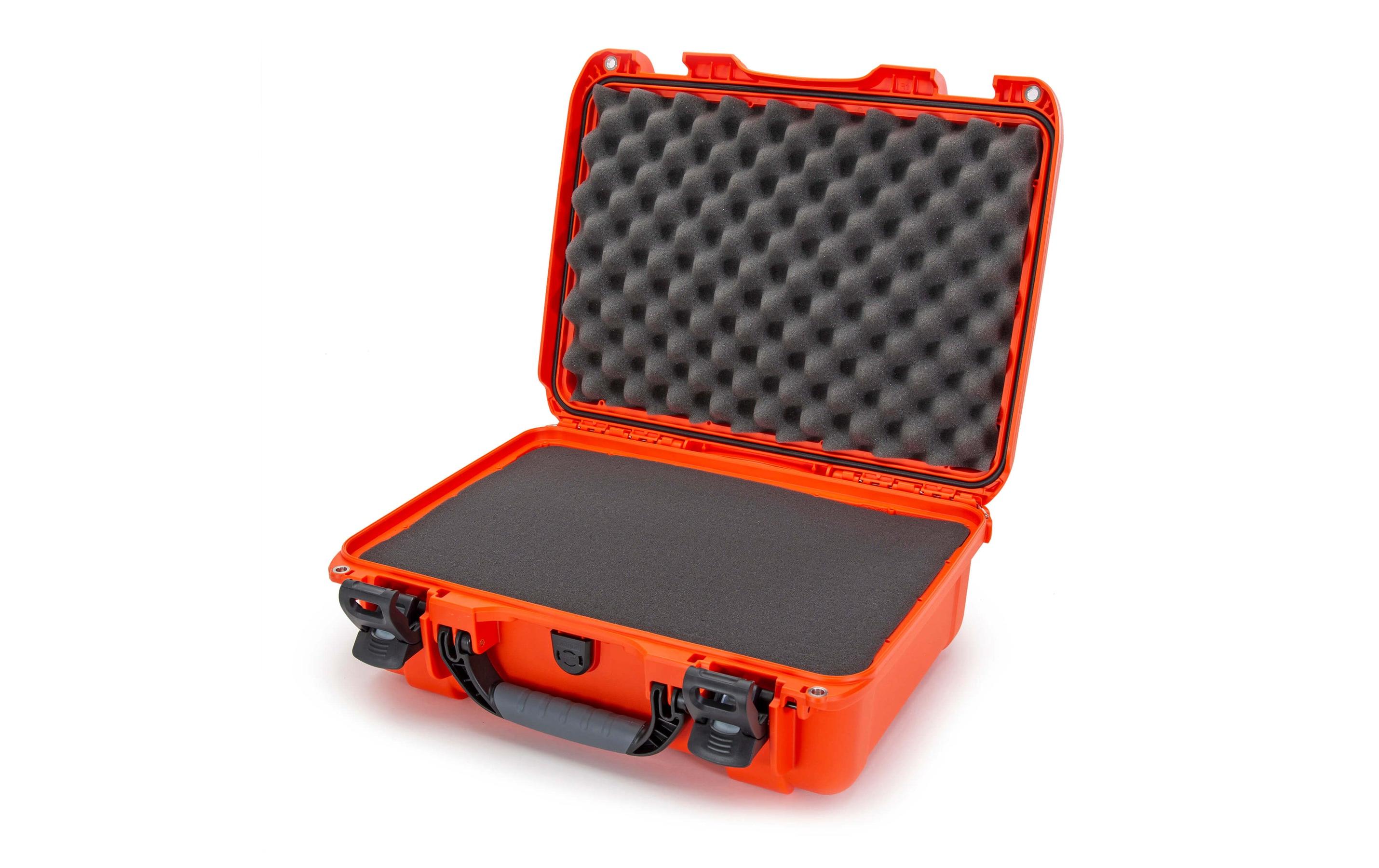 Kunststoffkoffer 925 - mit Schaum Orange<br>Leichter, wasserdichter und robuster Hartschalenkoffer