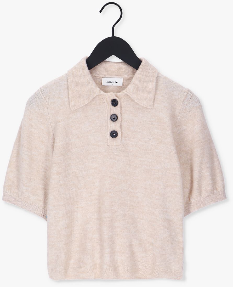 MODSTR\u00D6M beige modstr&ouml;m trui irene polo
