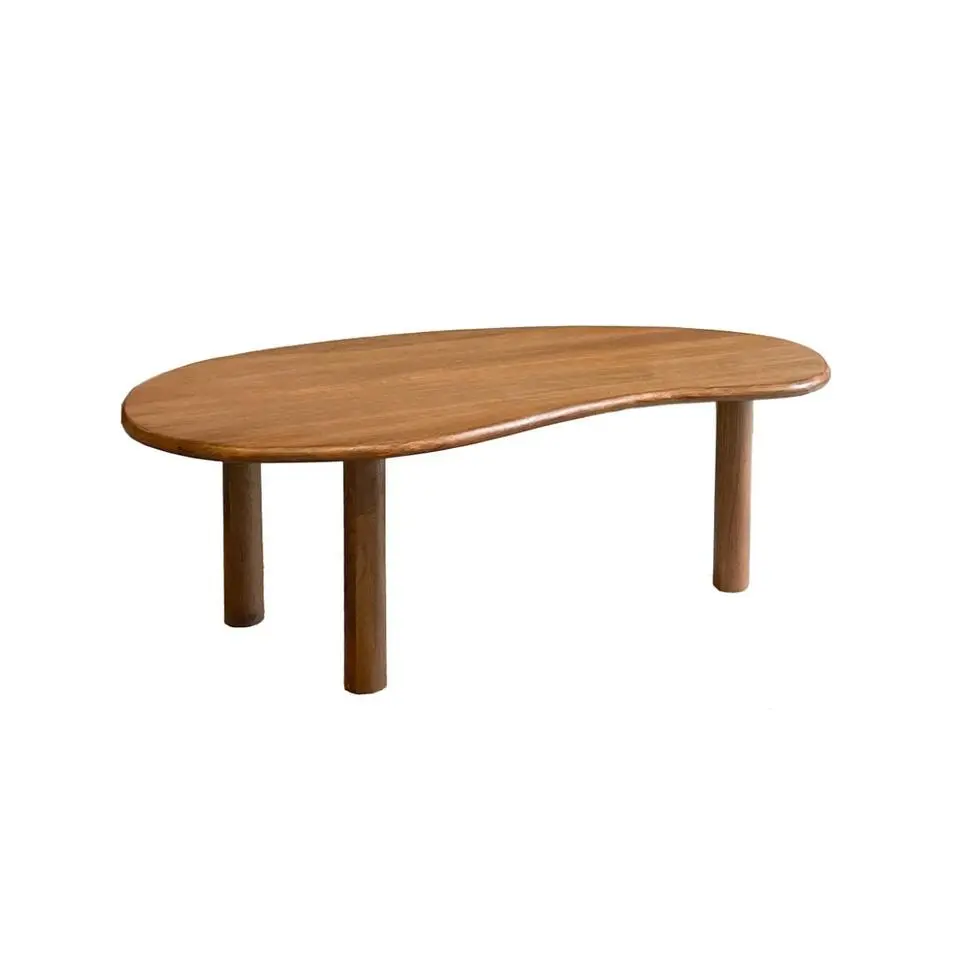 Salontafel Organisch - Naturel Mangohout - Set Van 2 - Nubi