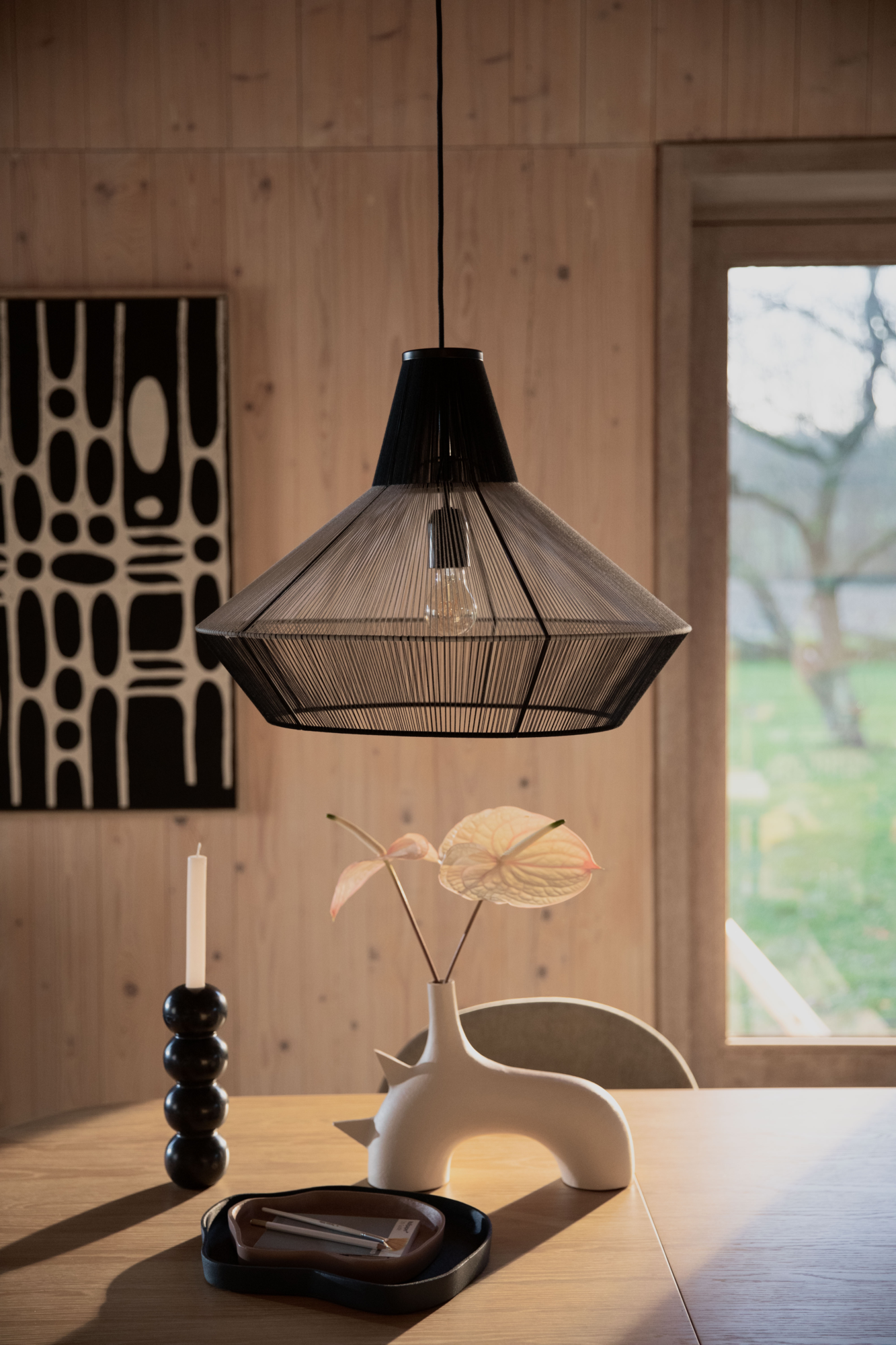 Hanglamp Fairy Stone grijs