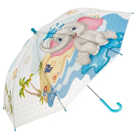 Idena Kinder Regenschirm / Ø83x66cm / 