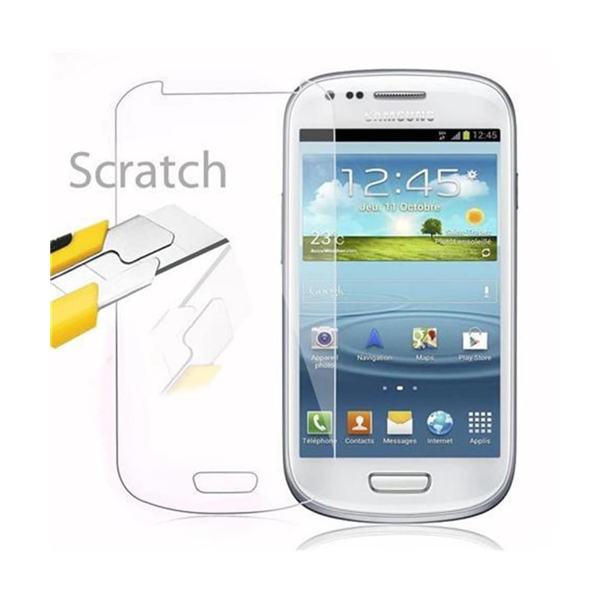 Samsung Galaxy S3 MINI Skjermbeskytter Skärmskydd