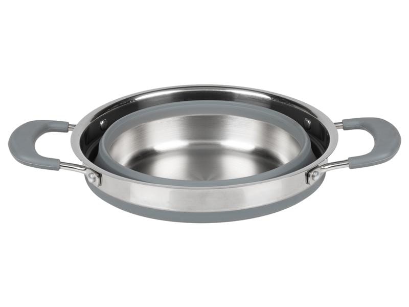 KOOR Kochtopf faltbar, 1.5 L Praktischer Outdoor-Kochtopf