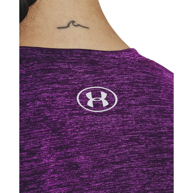 Under Armour Tech Twist T Shirt Lilla