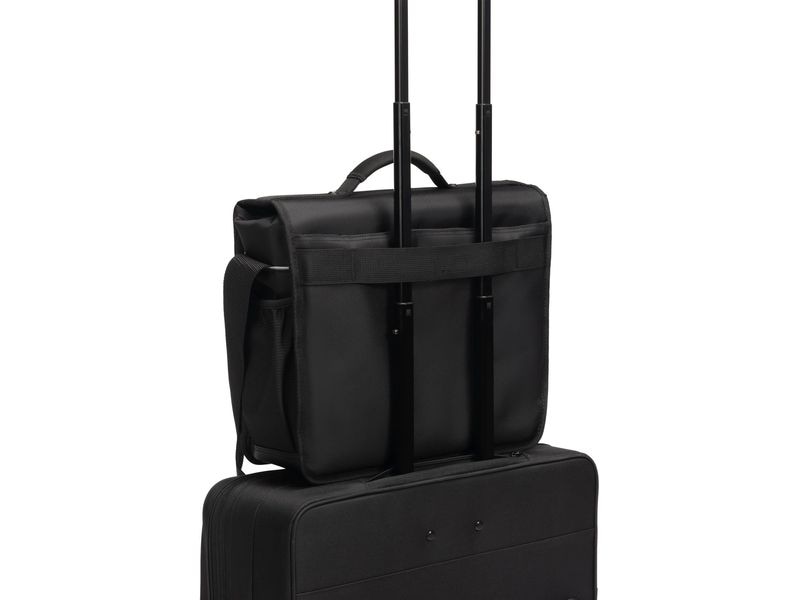 DICOTA Rucksack Hi-Vis 24 l – Schwarz Maximale Sichtbarkeit und Arbeitssicherheit für den Outdoor-Einsatz