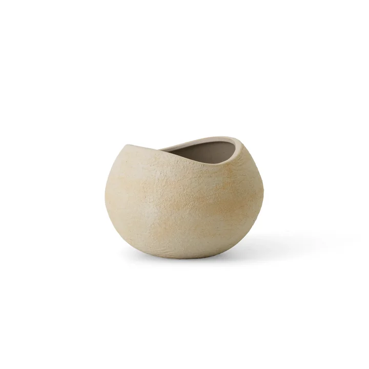 Audo - Plantas Pflanzentopf H 17 cm, elfenbein