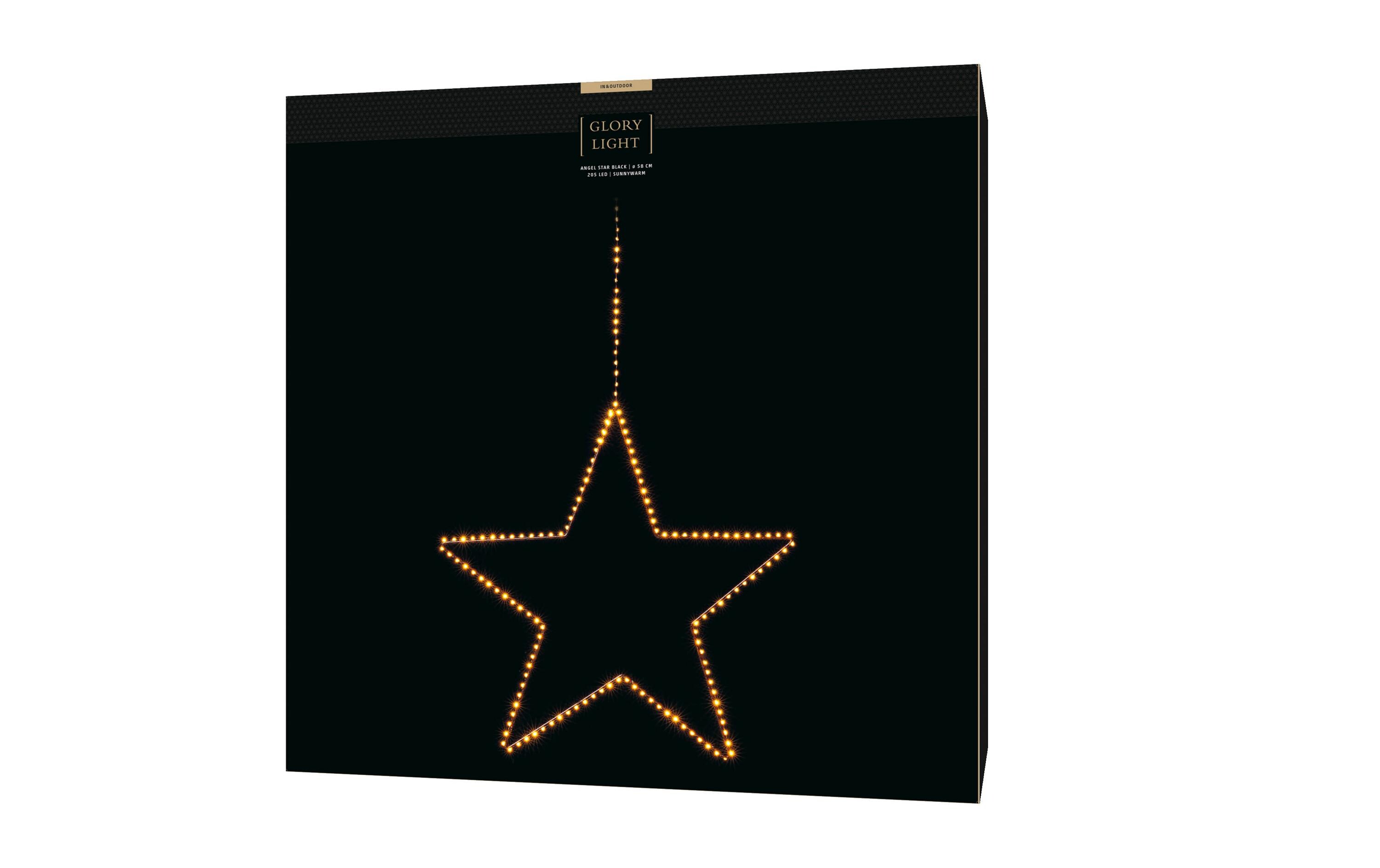 Fensterhänger Angel Star L, Ø 58 cmLED-Stern