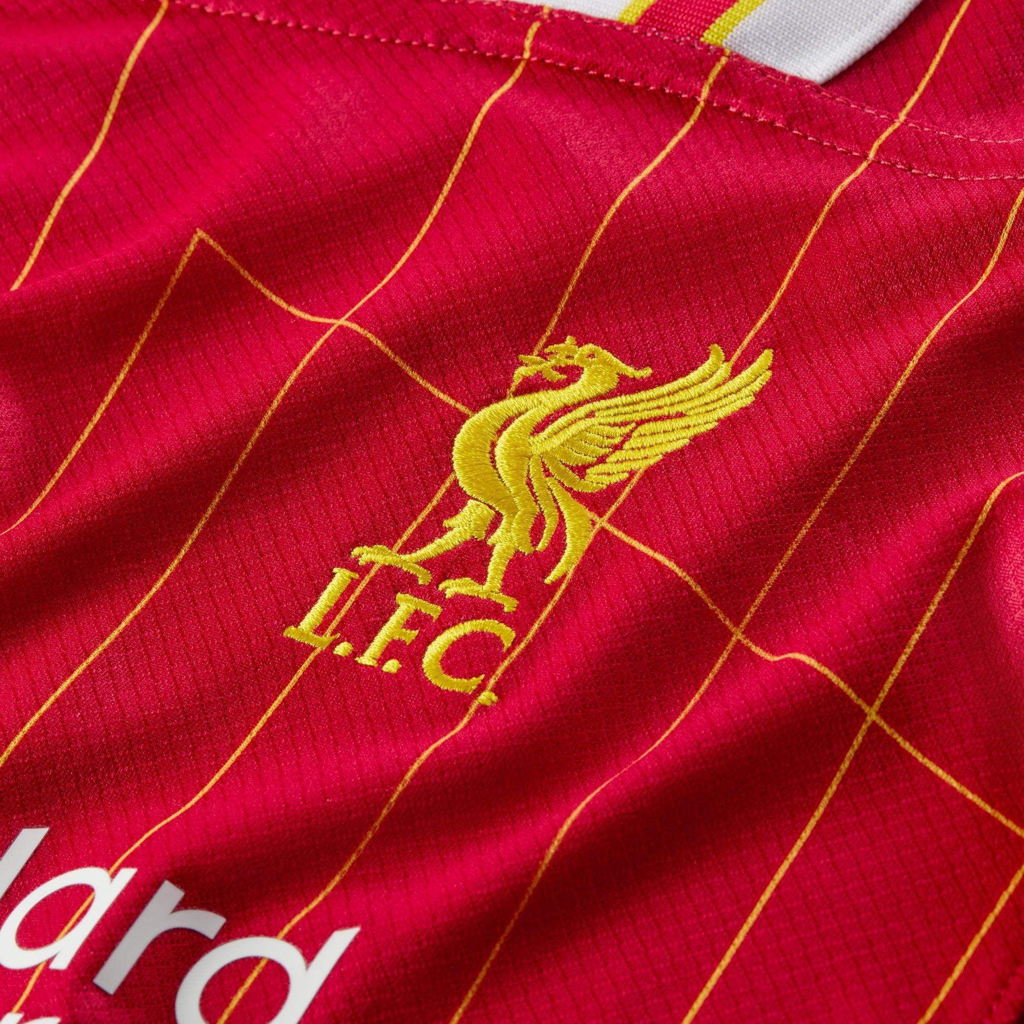 Nike Liverpool Home Shirt 2024 2025 Juniors