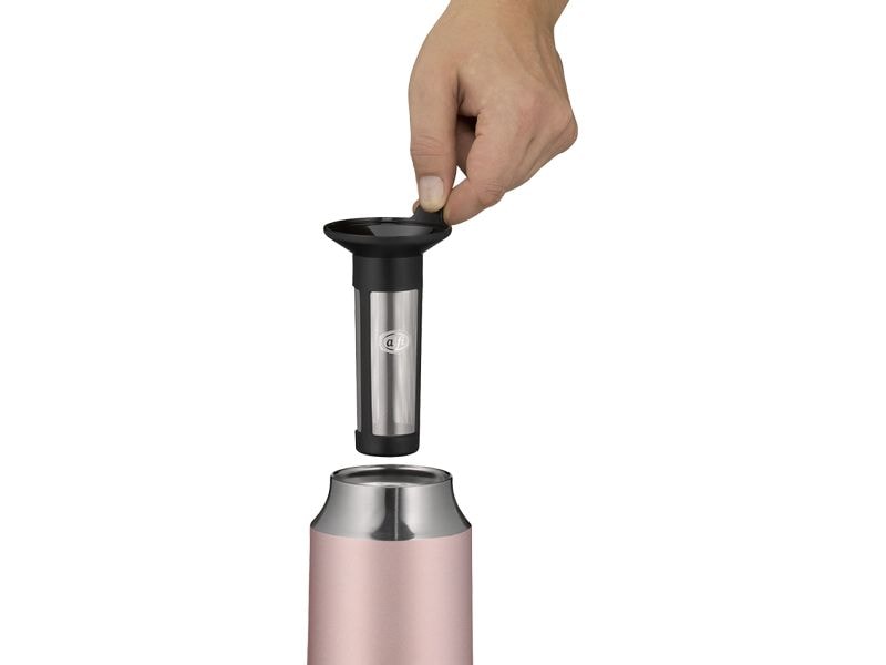 Alfi Thermosflasche Tea 900 ml, Rosa Isolierflasche