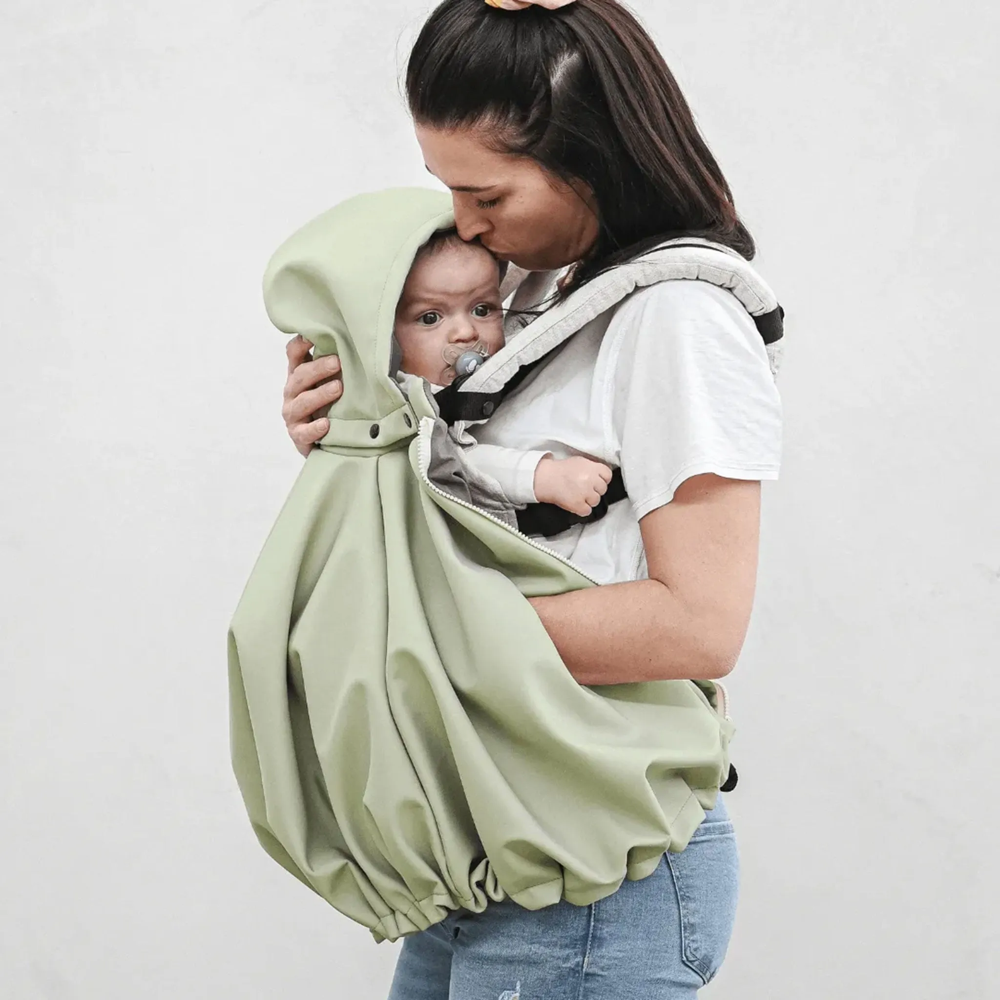 Gustine Housse Mi-Saison Poncho 3-en-1 - Pistache