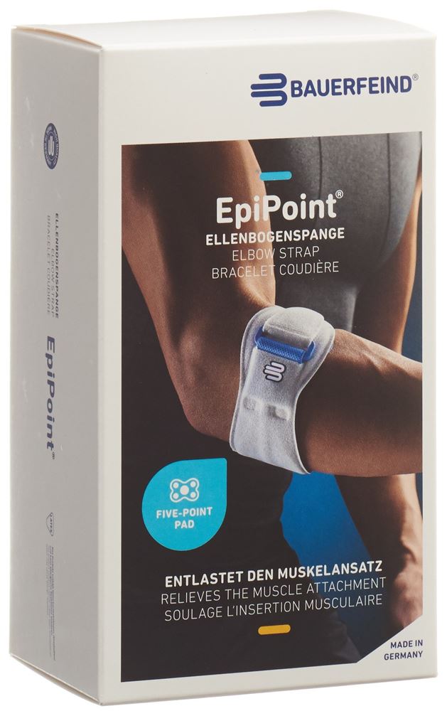 Bauerfeind EpiPoint Aktivbandage universal titan 1 Stk