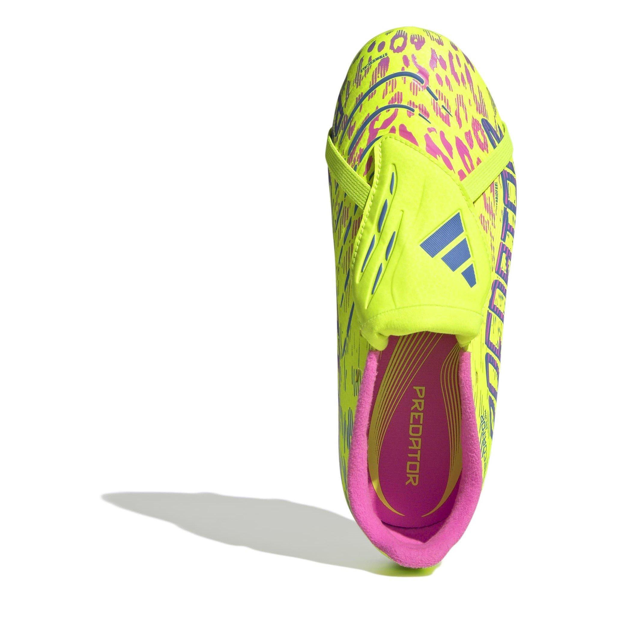 adidas Predator League Fold Over Tongue Junior Firm Ground Football Boots
