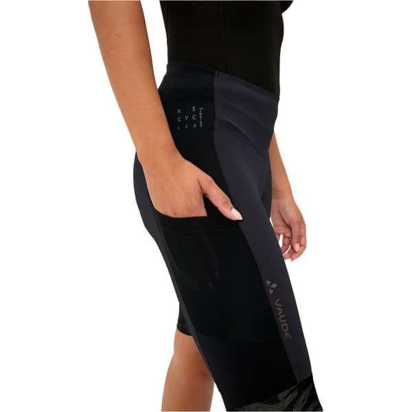 Short VTT VAUDE WOMEN'S KURO TIGHTS II BLACK