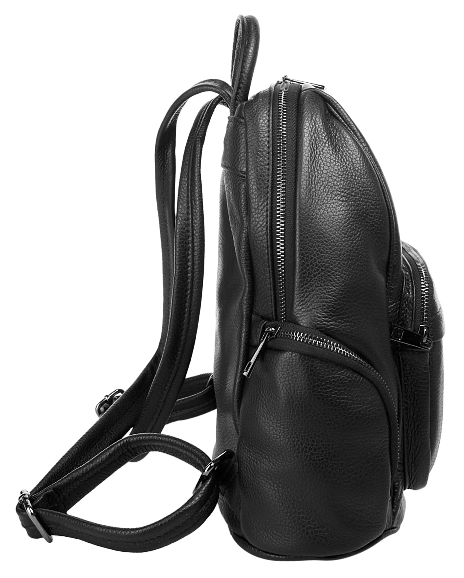 Cluty Cityrucksack echt Leder, Made in Italy