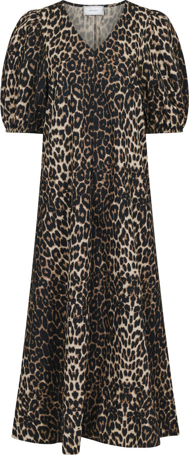 Neo Noir Bobbie Leo Dress Leopard