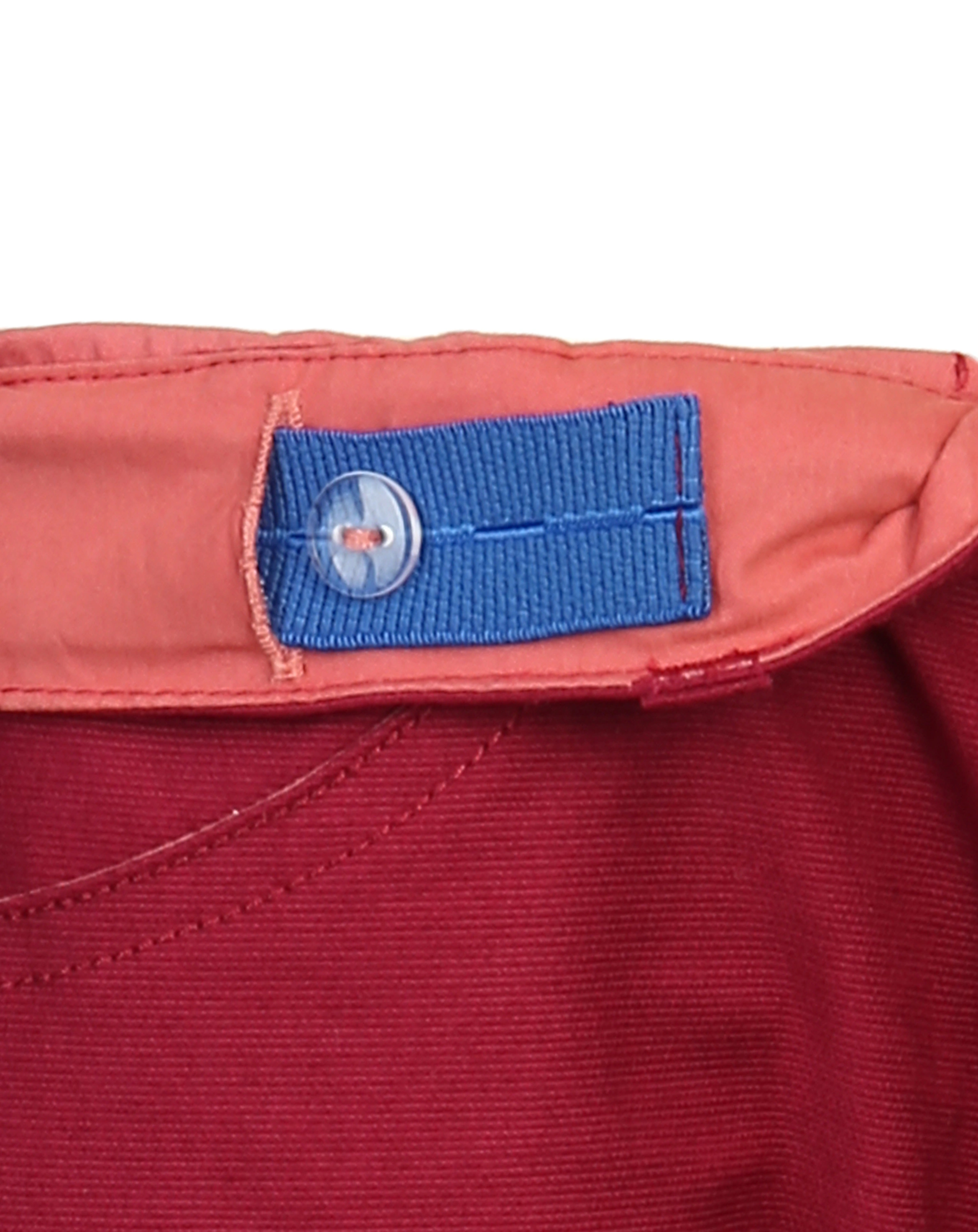 Outdoorhose KUUSI CANVAS in beet red