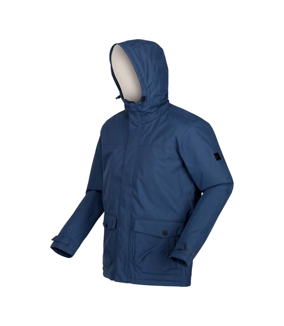 Regatta - Veste imperméable STERLINGS - Homme (Denim foncé / Blanc) - UTRG6124