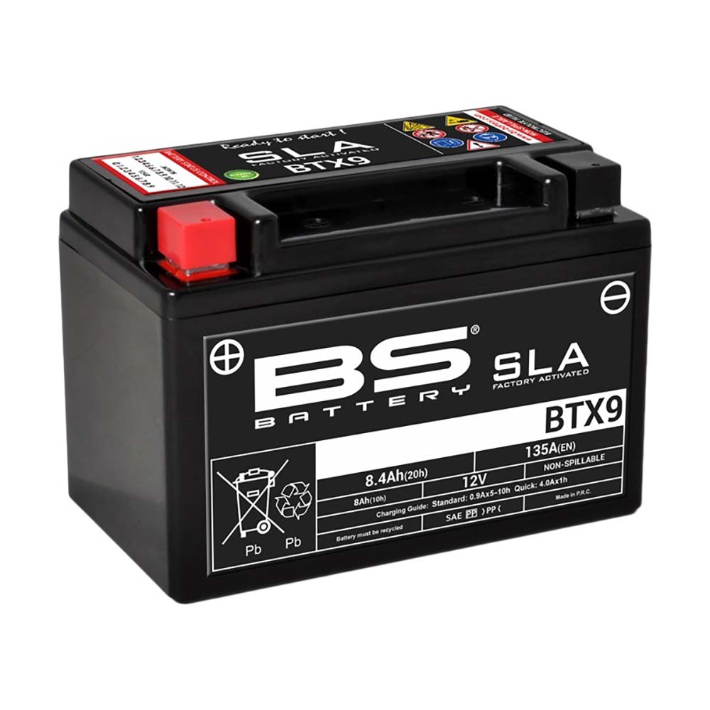 BS Battery - Batterie BTX9 SLA