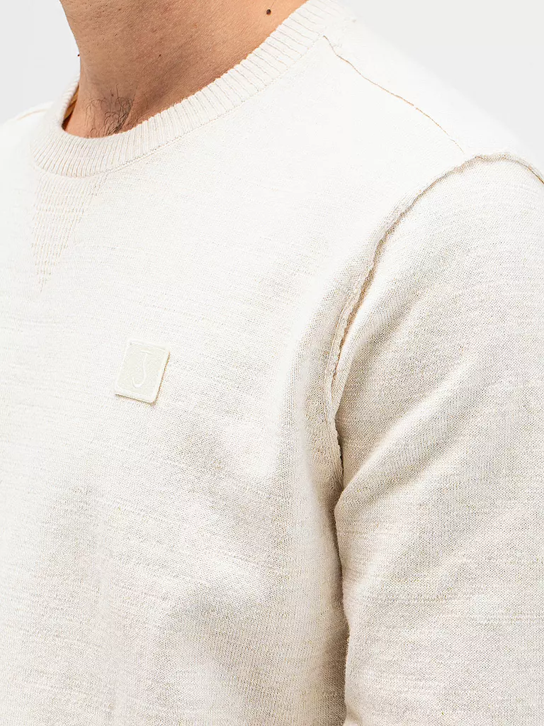 BUTCHER OF BLUE Pullover CLIFDEN creme