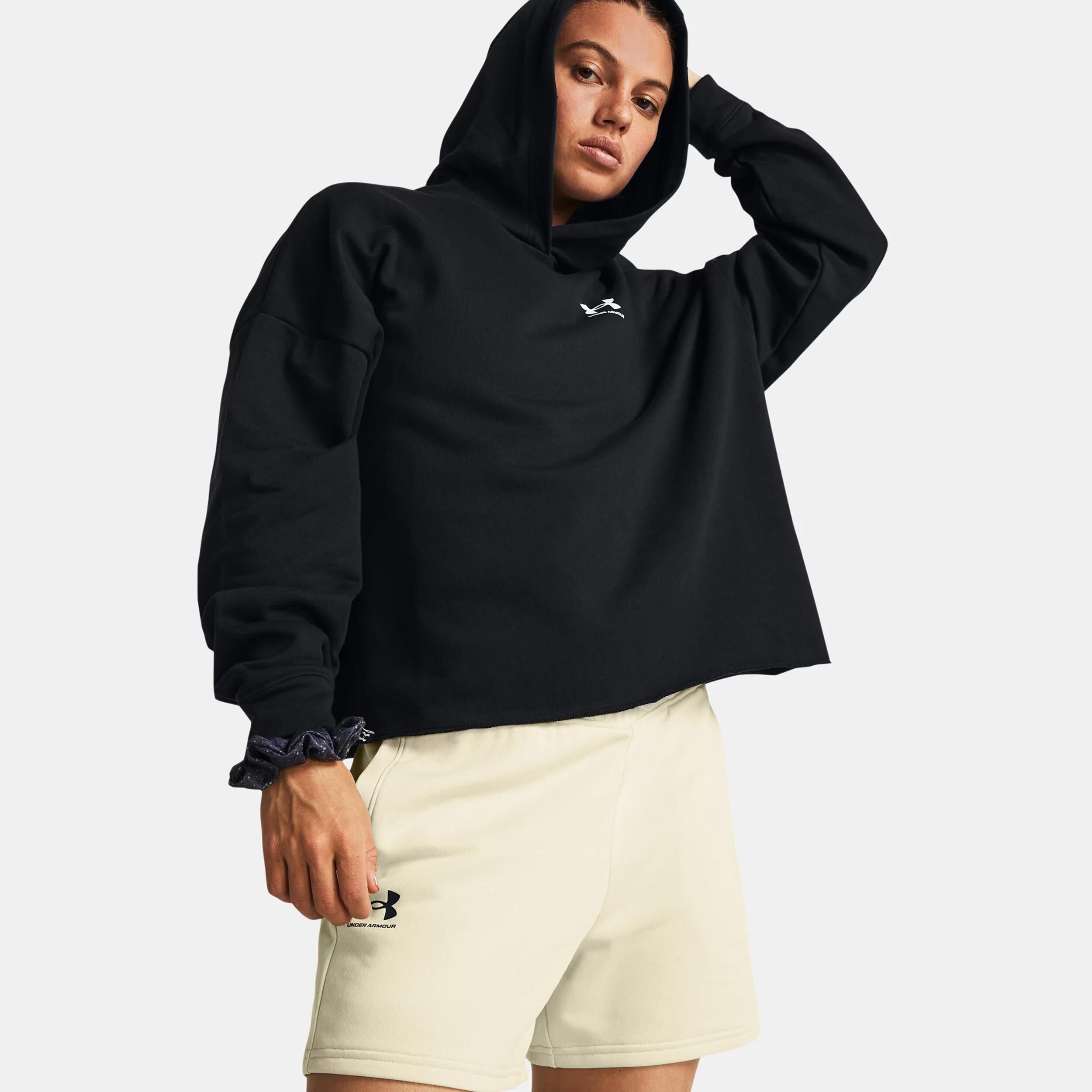 Under Armour UA Rival Terry OS Sweat À Capuche Femmes - Noir
