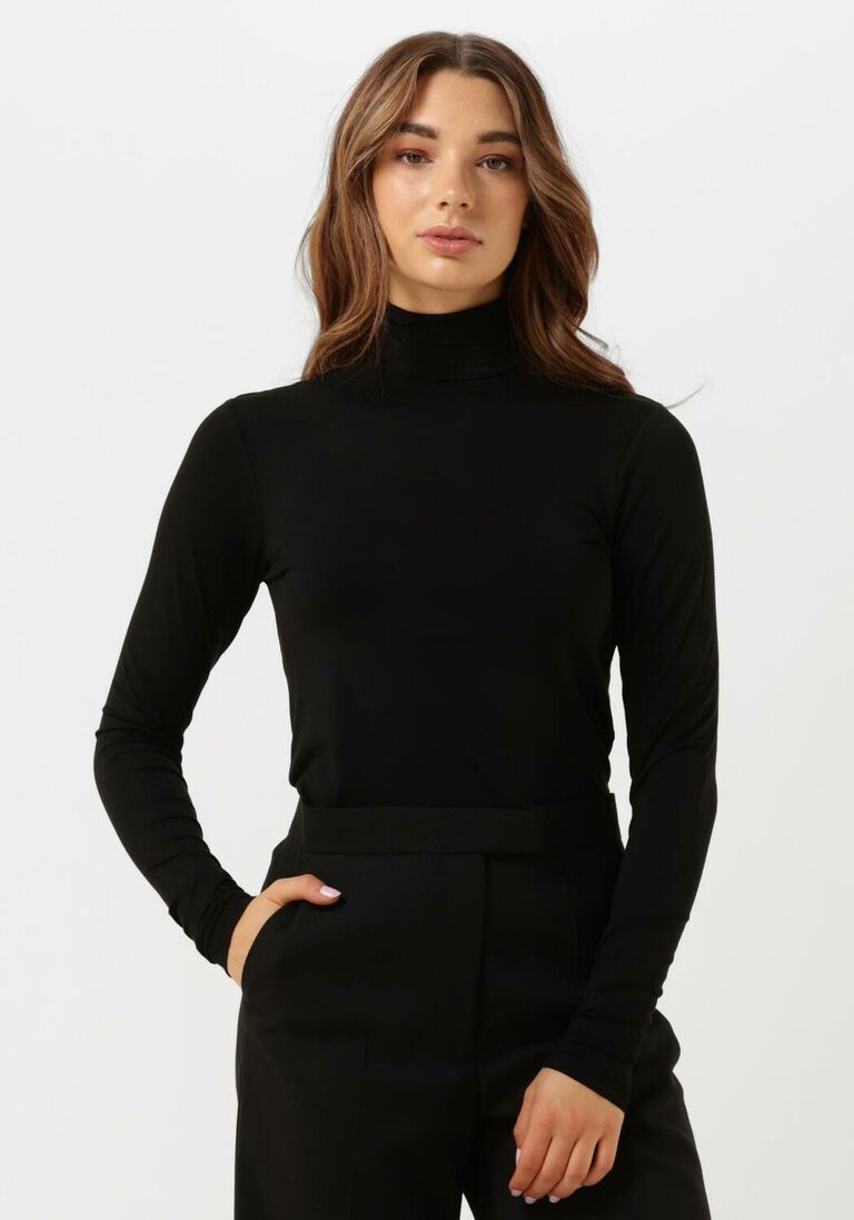 CC HEART zwarte cc heart coltrui sofia turtleneck blouse