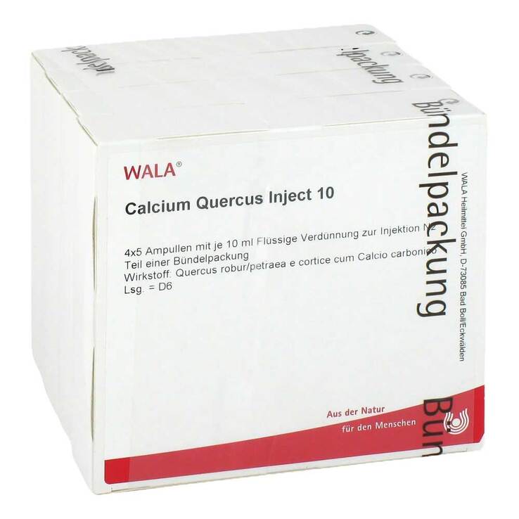 Calcium Quercus Inject Ampullen, 20X10 ml