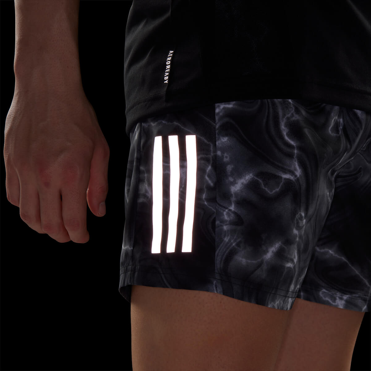 adidas Own The Run AOP Løbeshorts Herre