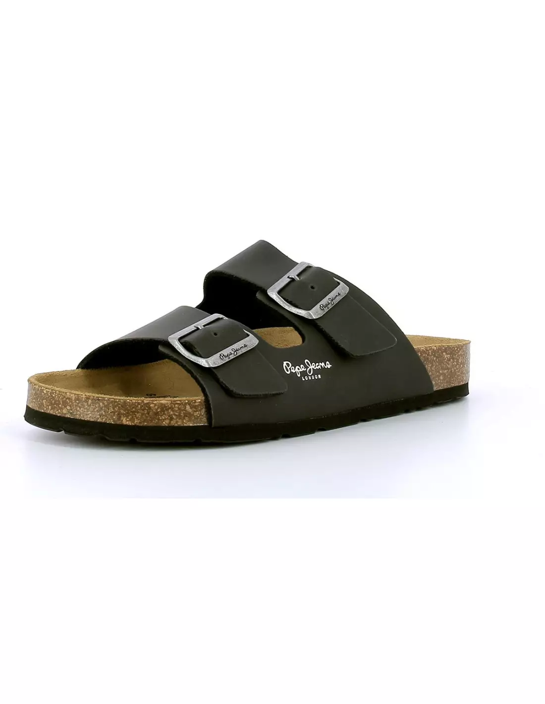 PEPE JEANS BIO M DOUBLE - Sandales, mules & nu-pieds NOIR
