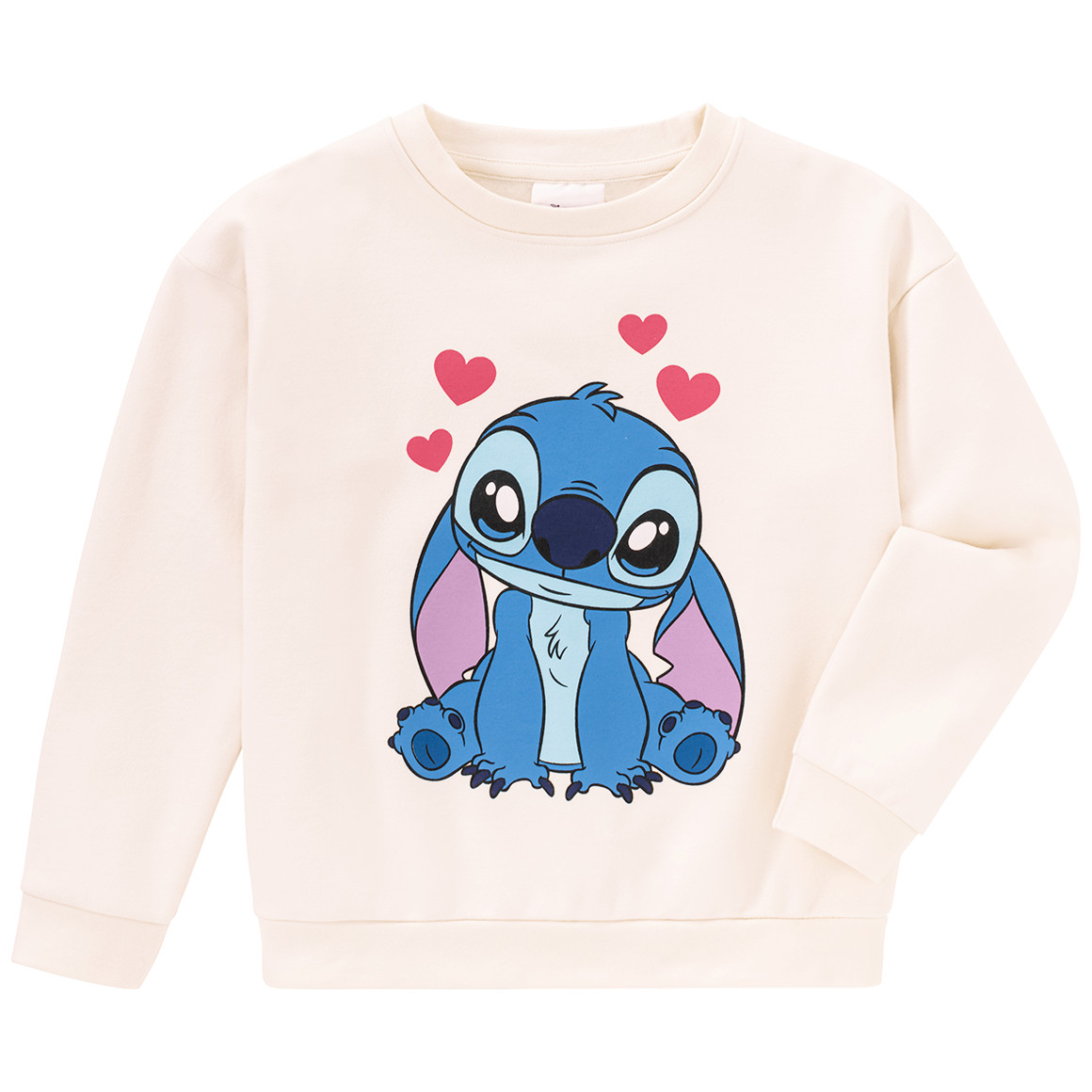 Topolino Disney Stitch Sweatshirt mit Print creme