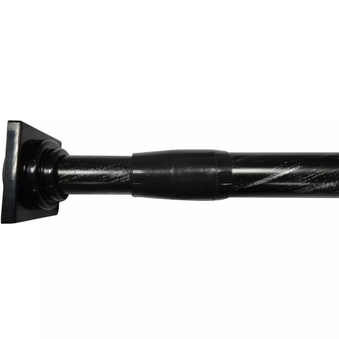 Barre autobloquante (L110 à 200 cm) Carré Noir