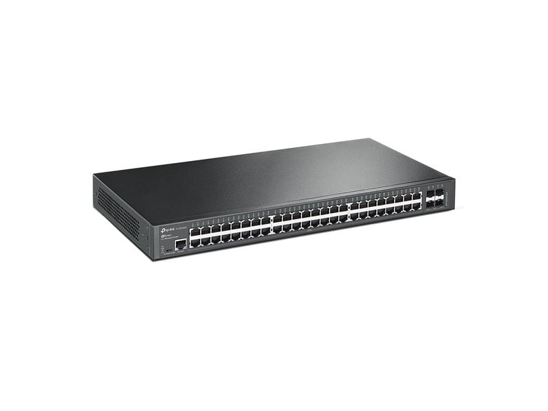 TP-Link SFP  Switch SG3452X 52 Port Omada 48-Port Gigabit L2  Managed Switch mit 4 10GE SFP  Steckplätzen