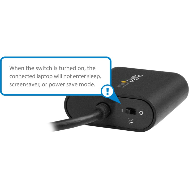 StarTech.com Adaptateur USB-C vers VGA avec switch pour mode Présentateur - 1920x1200