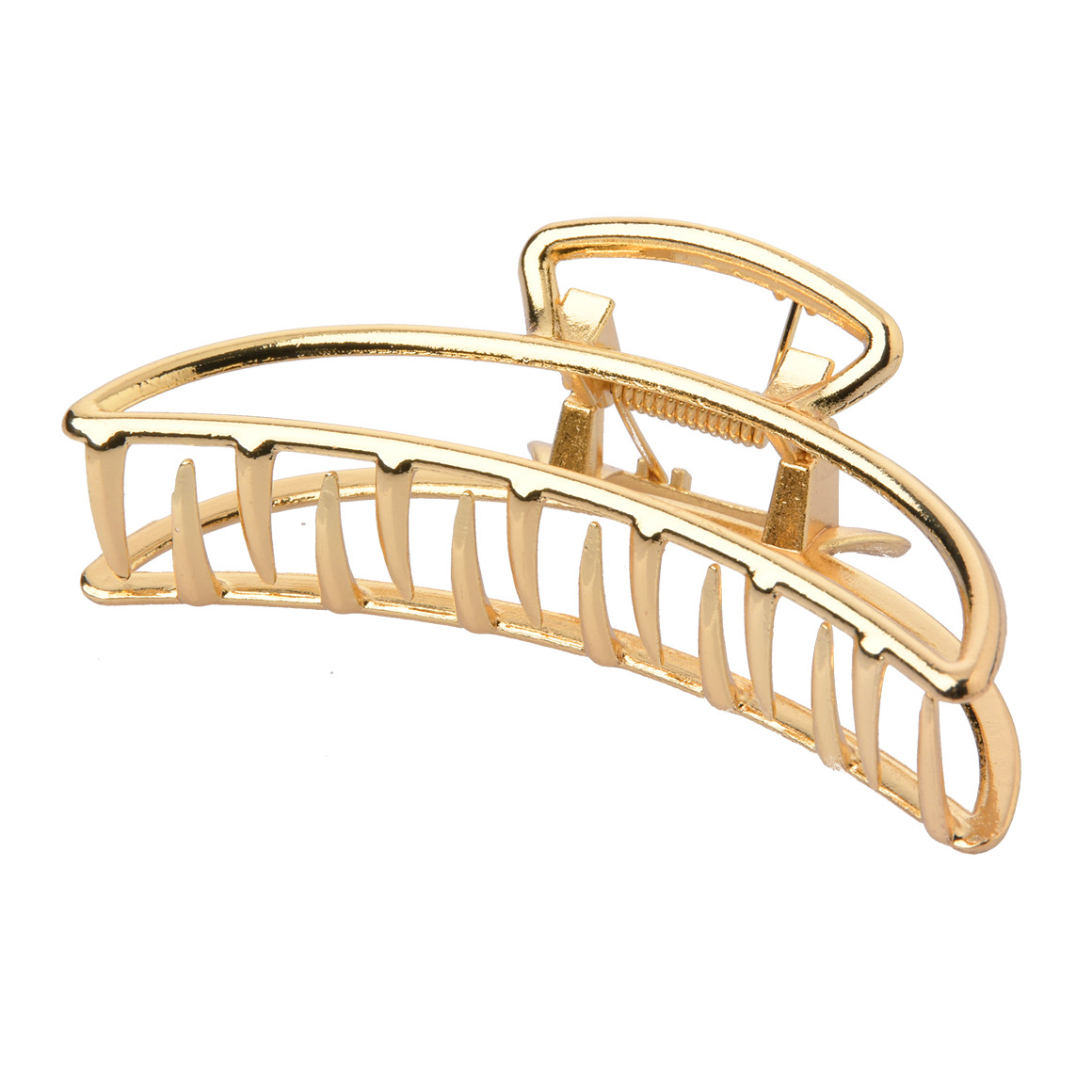 Haarklammer aus Metall gold