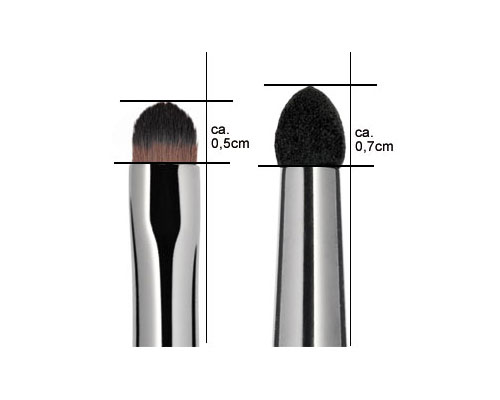 MAKE UP FOR EVER - 204 Dble-Ended Shader/Smudger Brush