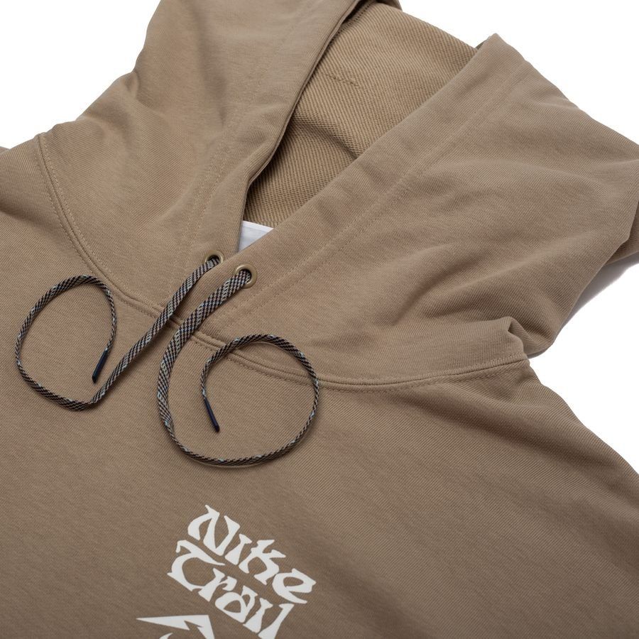 Nike Running Hoodie Dri-FIT Magic Hour Fleece - Kaki/Blanc