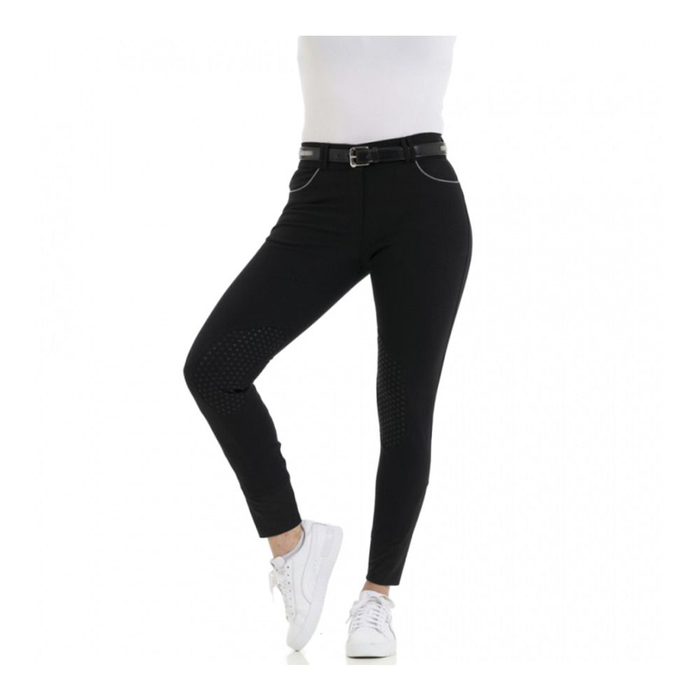 Equitheme BELINDA - Pantalon siliconé Femme noir